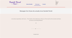 Desktop Screenshot of danielleperrett.co.uk